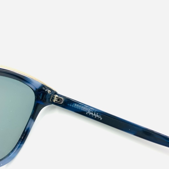 Nicole Miller Studio NMS515 Black Oval Sunglasses Frames - Picture 5 of 6